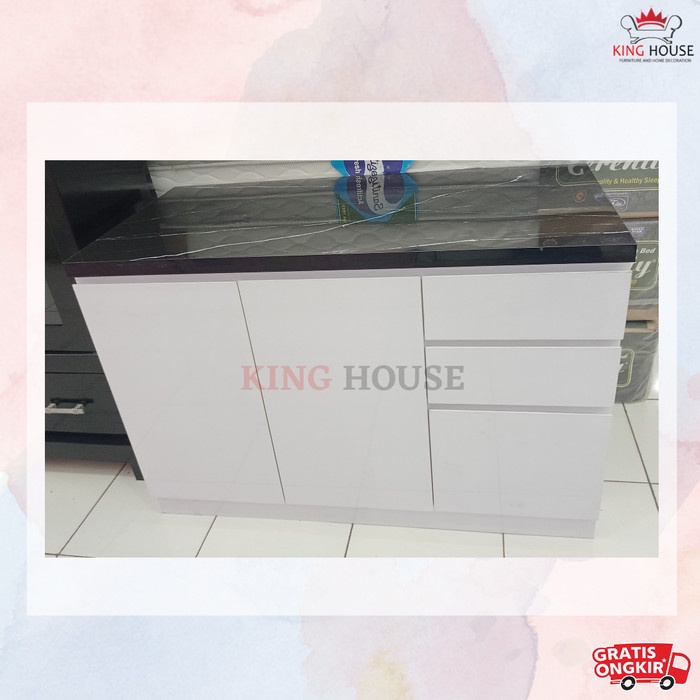 Kitchen Set Lemari Bawah Granit Hpl