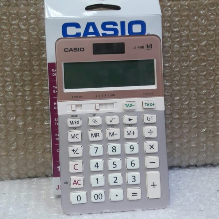 

Casio Calculator Js 40 B Heavy Duty 14 Digit Original