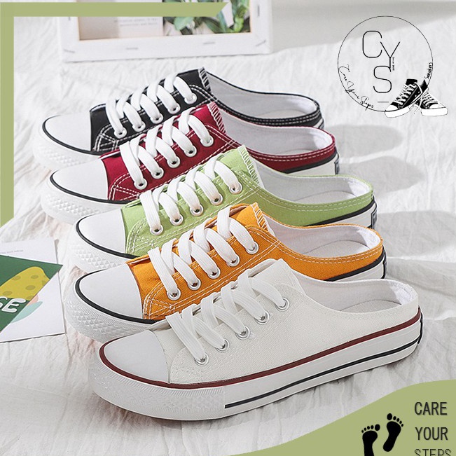 CYS Sepatu Sneakers Wanita Pria Sepatu Kasual Kanvas Fashion Style Sepatu Sekolah Cewek Cowok SPT 01