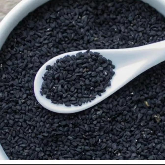 

((((()paling dicari] Black Kalonji Seeds/Jinten Hitam/Nigella Sativa/ Import India 100 Gram