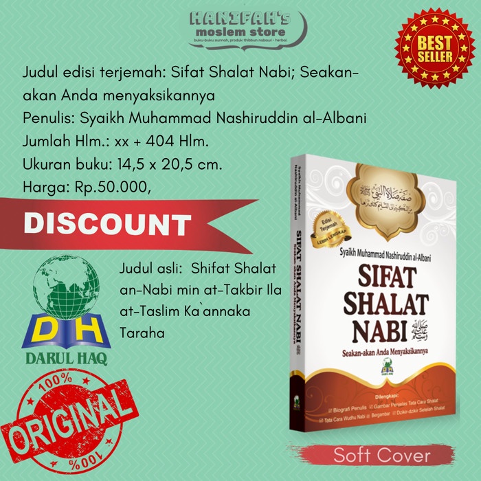 Ready  Sifat Shalat Nabi Syaikh Albani Buku Sifat Sholat Nabi Best Seller ORIGINAL ASLI