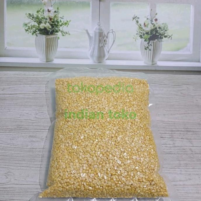

siap kirim] MOONG DAL/SPLIT MUNG BEANS / YELLOW LENTILS 1 KG