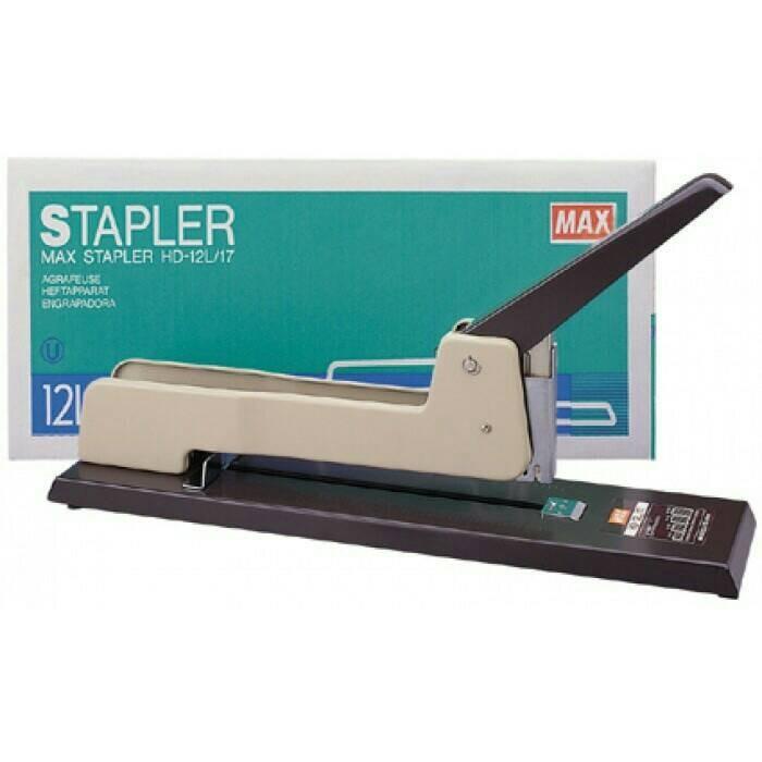 

STAPLER BESAR JILID/HEAVY DUTY MAX HD-12L/17