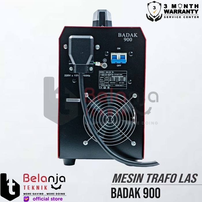 Badak Mesin Travo Las 900 MMA 300 Trafo Las Welding Machine keren