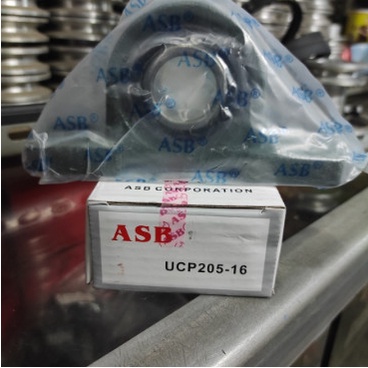 ASB Pillow Block Laher Bearing UCP 205-16 Bearing Duduk As 1 Inch 1" keren
