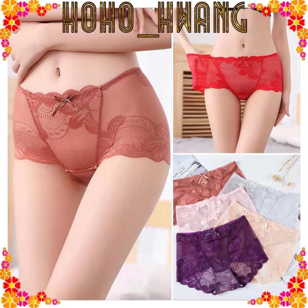 Viral Hoho_Hwang (C-139) Celana Dalam Wanita High Waist Slimming Pants Celana Dalam Sutra Wanita