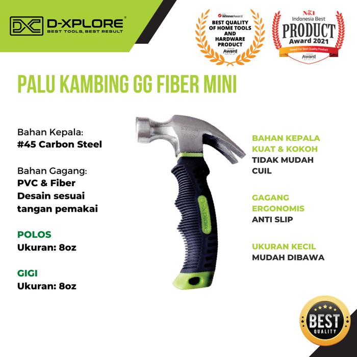 nice PALU KAMBING GG FIBER MINI D-XPLORE 8 OZ
