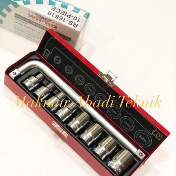 nice Kunci sok L set WIPRO 10pcs RS-16810