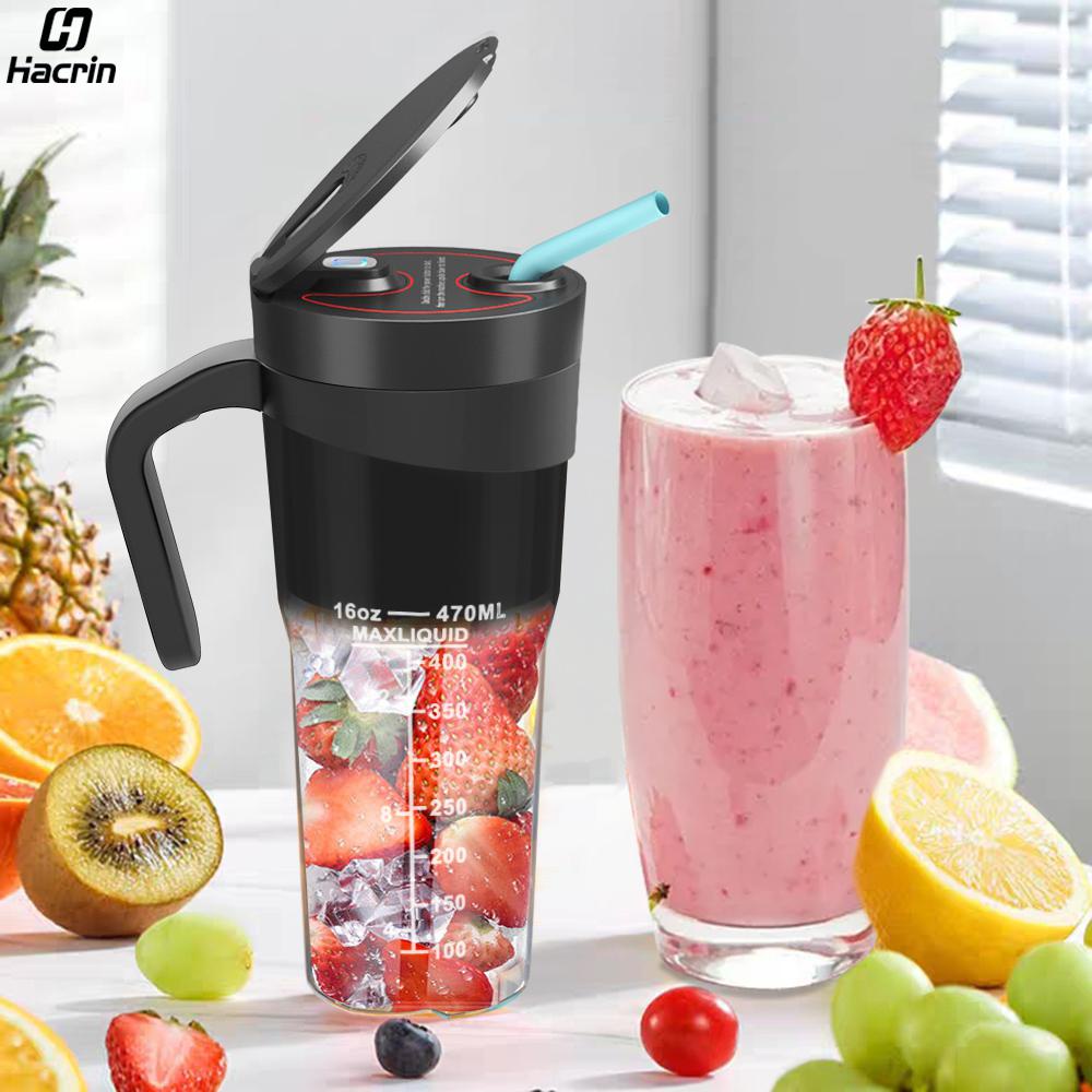 ❤Portable Smoothies Blender Electric Fresh Juice Blender Rechargeable Portable Blender For Smoothies