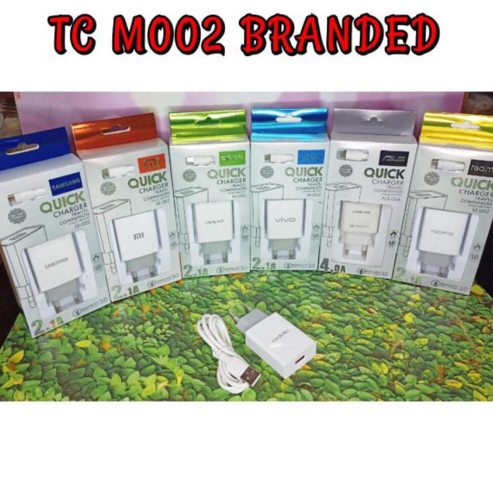 Terkini Charger Oppo M-002 quick charger Casan Oppo quick charger Charger Casan Oppo