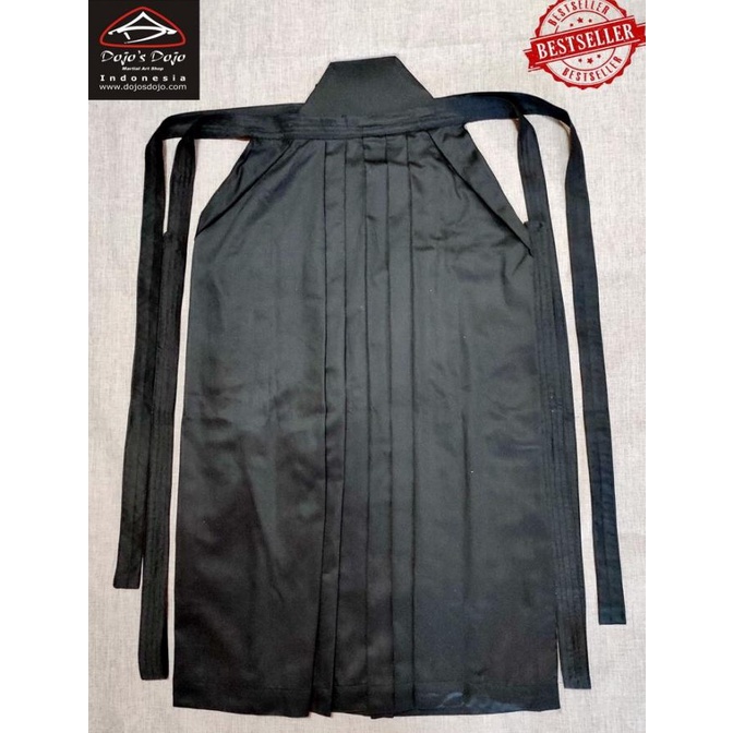 Hakama Aikido Hitam Standard Bela Diri Jepang