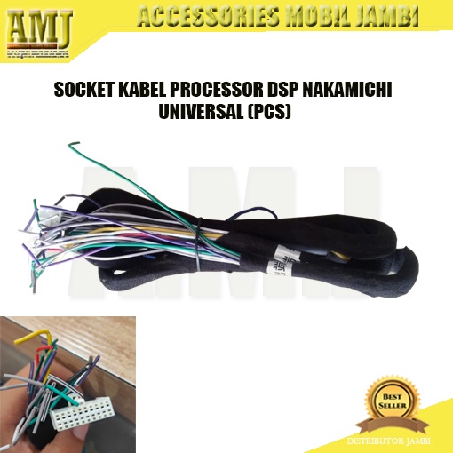 SOCKET KABEL PROCESSOR DSP NAKAMICHI (PCS)