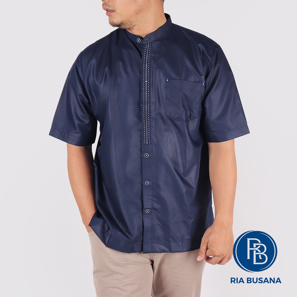 Ria Busana - Al Luthfi - Koko Lengan Pendek Dewasa Pria Art. 2268