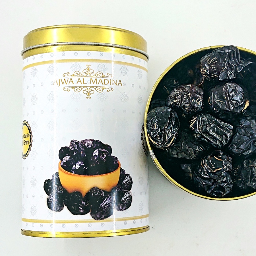 KURMA AJWA AL MADINAH KALENG 500 GRAM