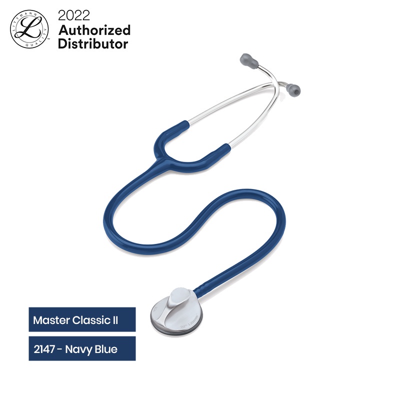 3M Littmann Master Classic II Stethoscope / Stetoskop Dewasa - NAVY BLUE - 2147