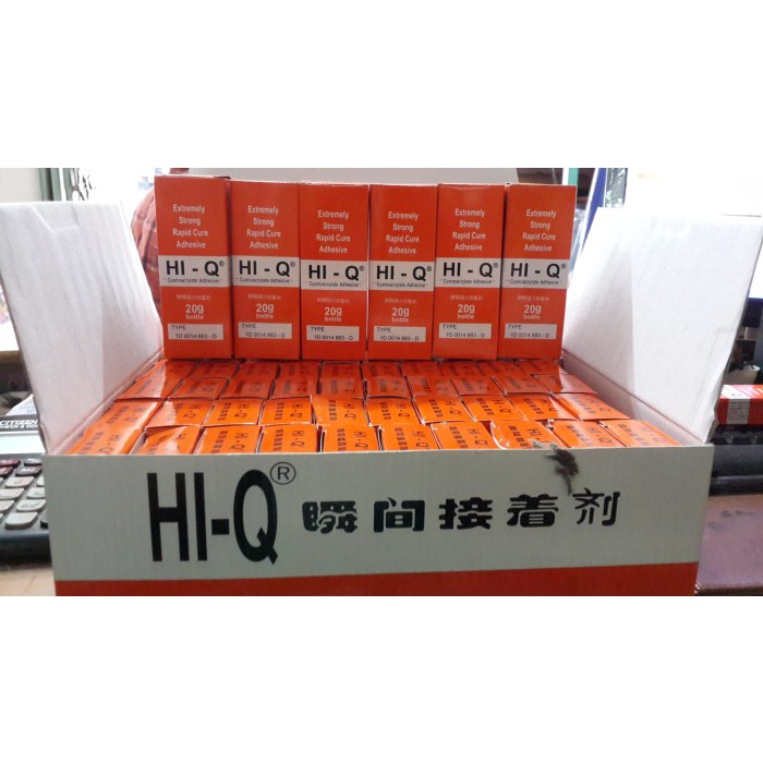 

Terlaris Lem Super Merk Hi Q (Isi 50 Pcs)