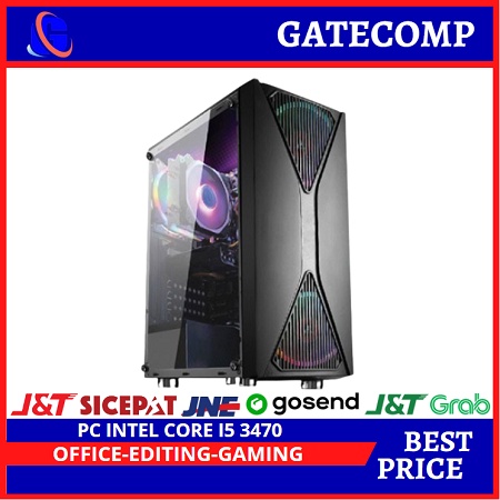 PC Gaming Intel Core i5 3470 (Radeon R7 350 4GB DDR5) SIAP GAMING