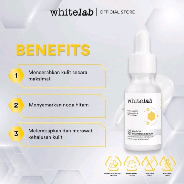 SERUM WHITELAB N10-DOSE BRIGHTENING FACE SERUM NIACINAMIDE 20ML