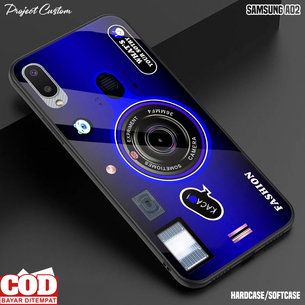 Case SAMSUNG A02 - Casing Hp SAMSUNG A02 Terbaru [ CMR-03 ] Softcase Hp Samsung A02 - Silikon Hp - K