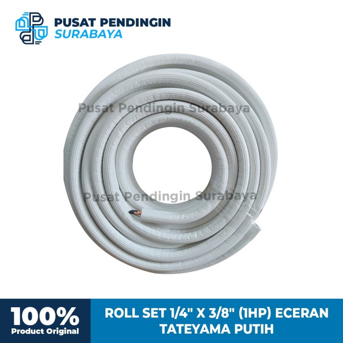 Terlaris Pipa Ac 1 Pk Tateyama - Pipa Roll Set Tateyama 1Pk Ecer - Jual Pipa Ac