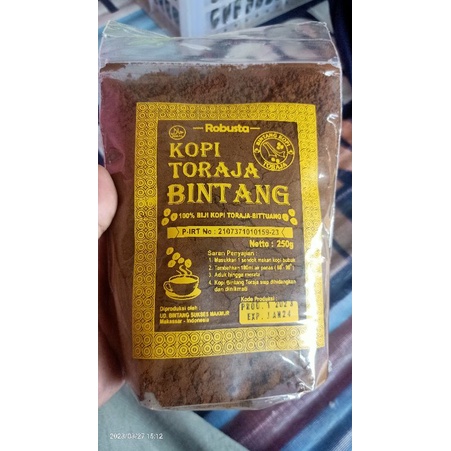 

kopi asli toraja bukan kaleng kaleng 250 gram