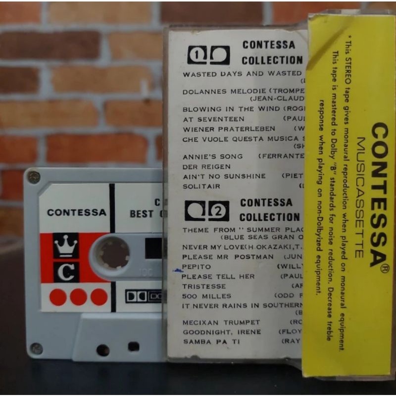 Kaset Pita Contessa Best Collection Vol.2