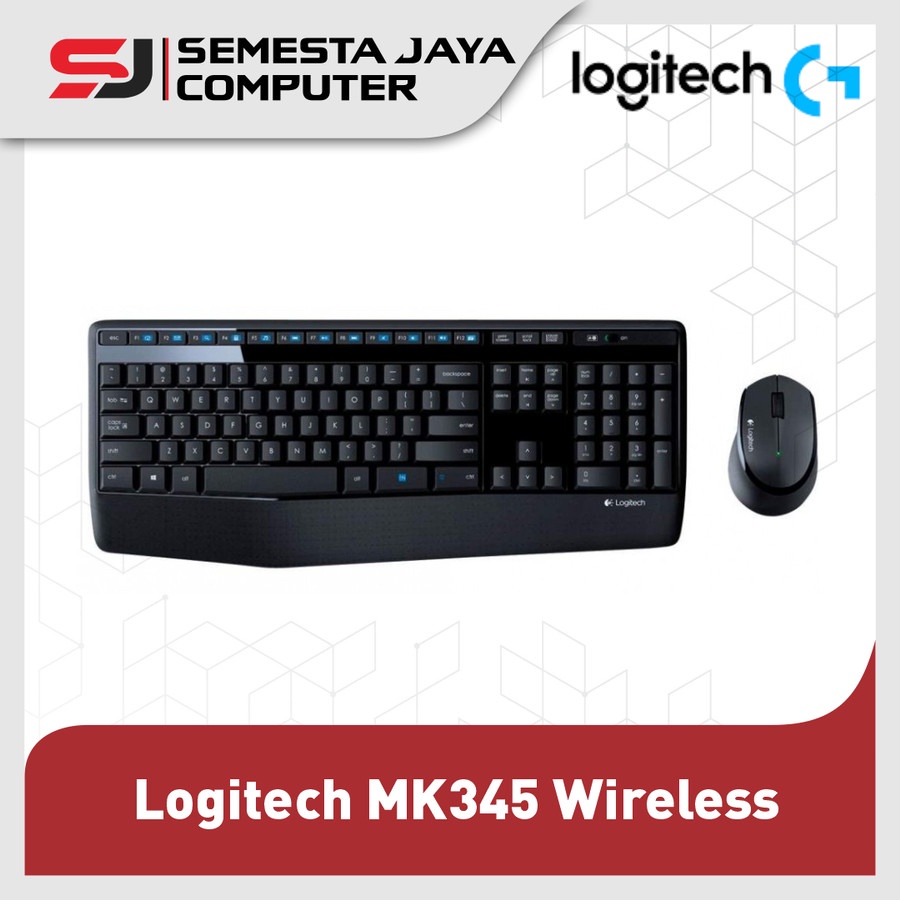 Logitech MK345 Wireless Combo Keyboard Mouse Original