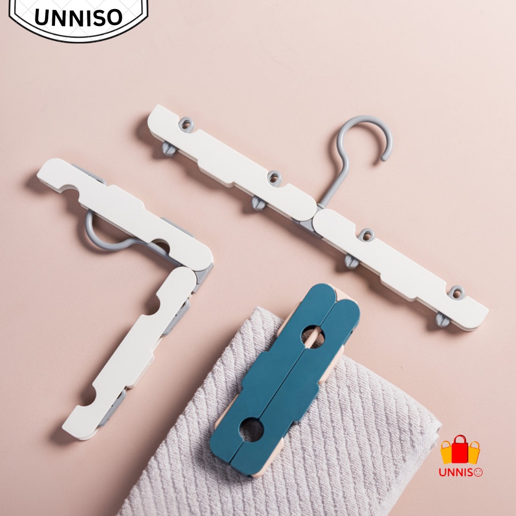 UNNISO - Clotch Hanger / Hanger Baju Premium / Hanger Baju Portable