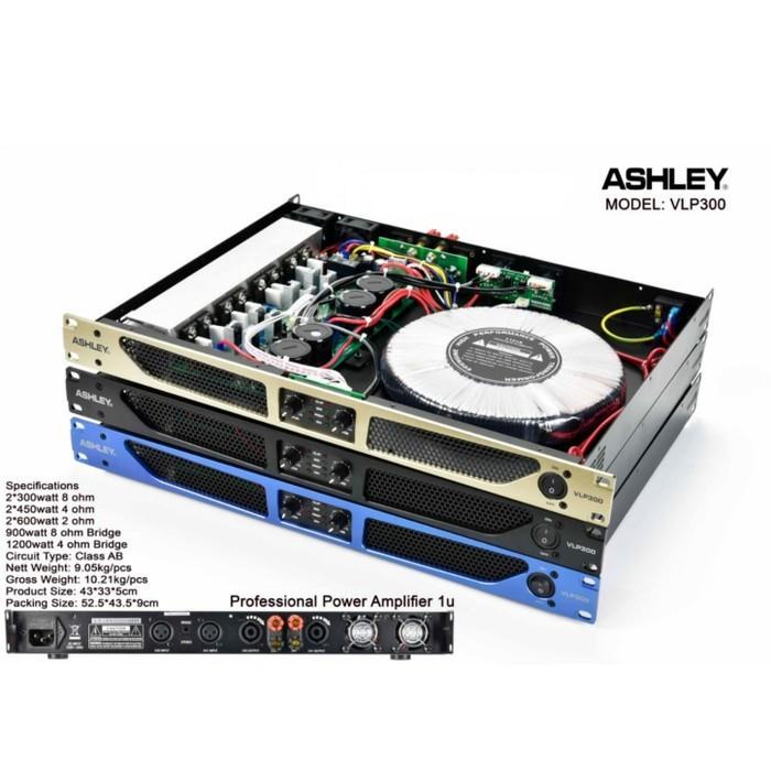 Power Amplifier Ashley vlp300 vlp 300 VLP-300 ORIGINAL