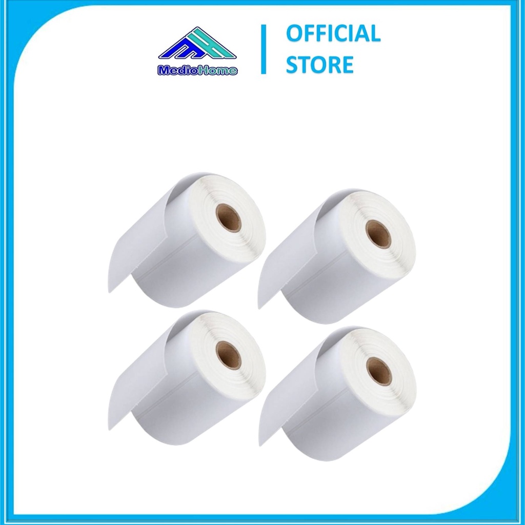 

MEDIOHOME Label Thermal 100 X 150mm Kertas Thermal Barcode A6 500pcs / 500 Lembar MH1275