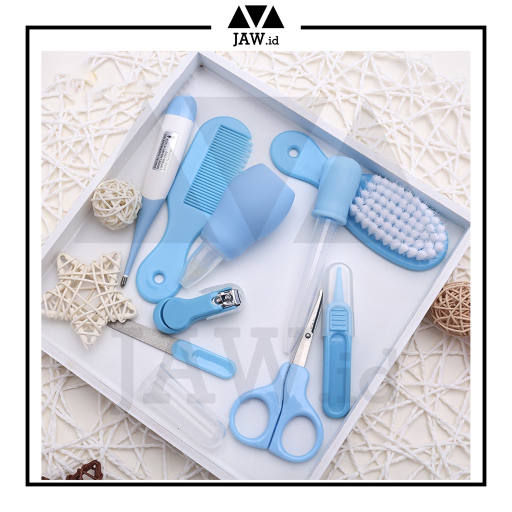 Baby Care Kit 10 in 1 Kado Lahiran Set Perlengkapan Bayi Sisir Bayi
