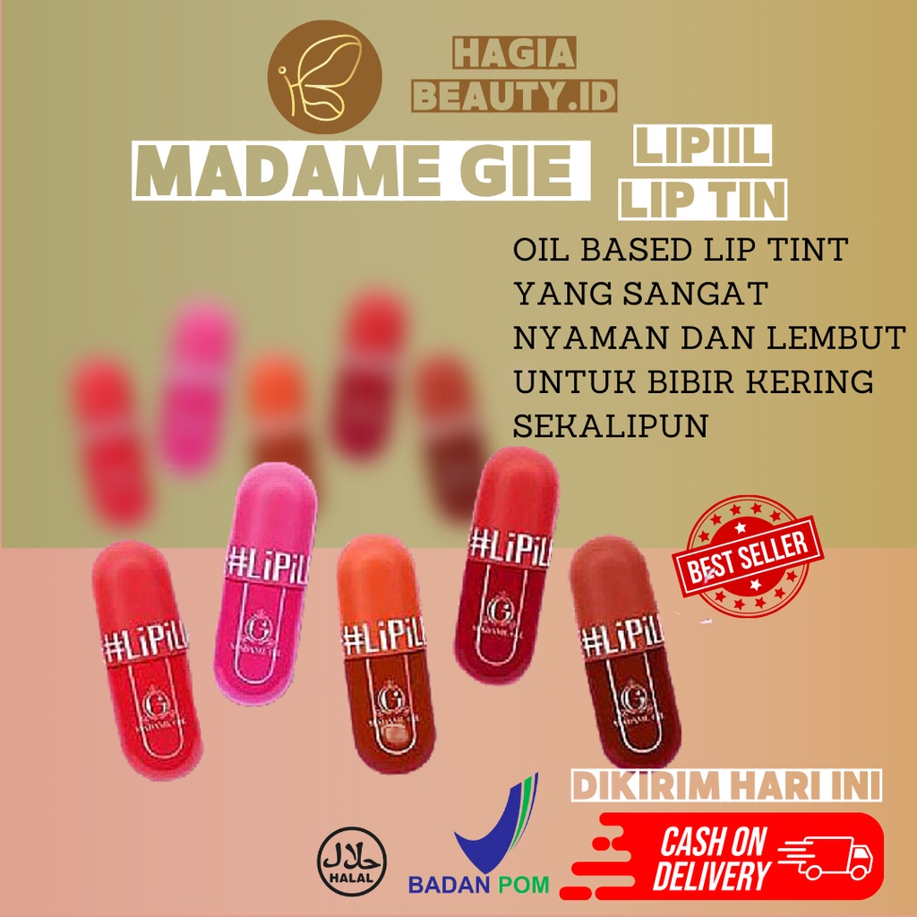 Bisa COD - Madame Gie Lip Pill