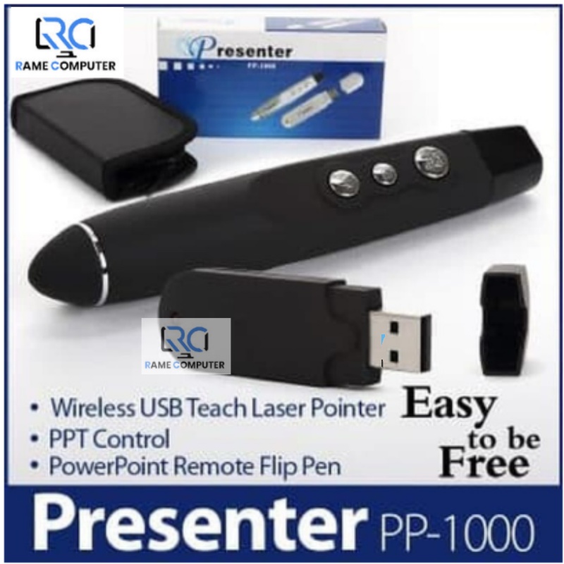 PP1000 LASER POINTER / WIRELESS PRESENTER / PRESENTASI