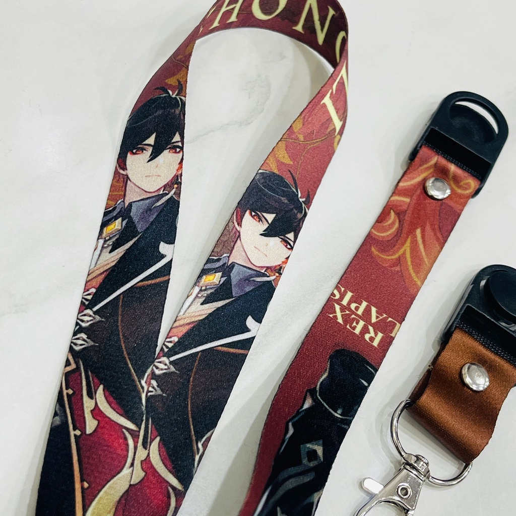 Lanyard Zhongli Character Genshin Impact Unisex