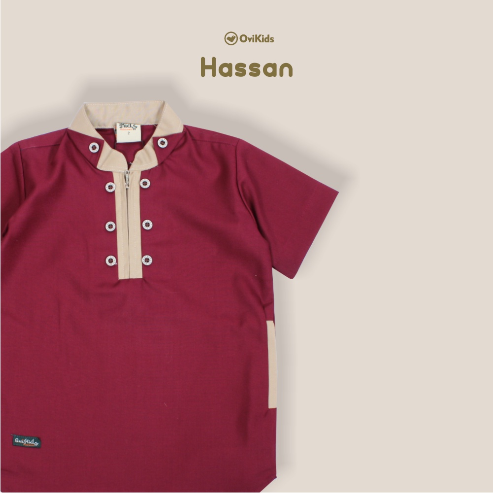 PROMO 7.7 PROMO BAJU LEBARAN MAKAREEM HASSAN | Setelan Koko Anak laki-laki (2 Tahun- 8/9 Tahun) SETELAN BAJU LEBARAN ANAK OVIKIDS