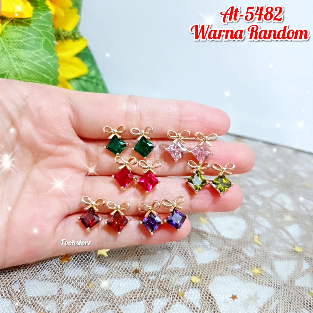 ANTING TUSUK ABG/DEWASA MOTIF PERMATA WARNA RANDOM/AT5482