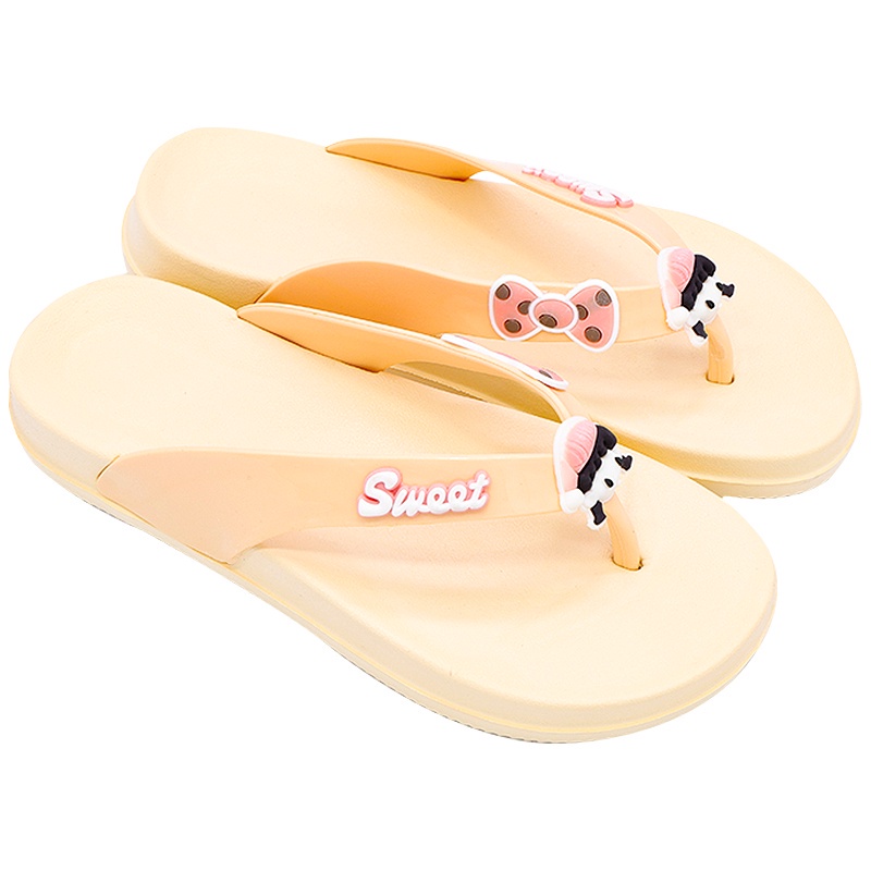 Sandal Jepit Wanita Dewasa Karakter Sandal Santai Ringan Nyaman Anti Slip