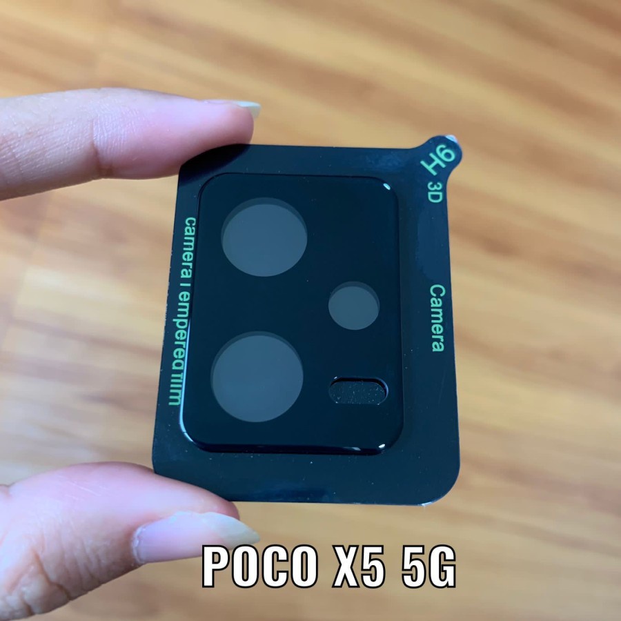 XIAOMI POCOPHONE POCO X5 5G F4 5G M5 M5S M3 PRO 5G M3 C40 TEMPERED GLASS KAMERA FRAME BLACK FULL, TEMPRED KACA CAMERA BELAKANG