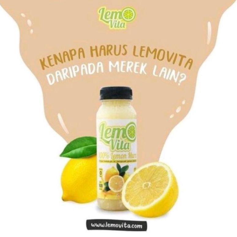 

⚡GROSIR⚡ 500ml Lemovita Sari Lemon Asli Alami Murah Tanpa Pengawet
