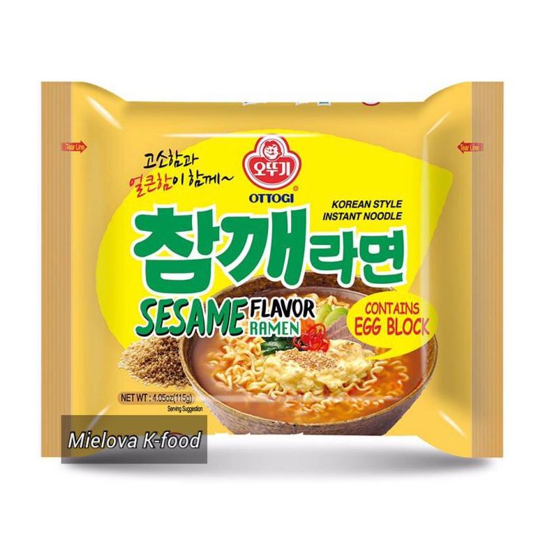 

【F⚡ASH SALE✅】 Sesame Flavor Ramen Ottogi 115g