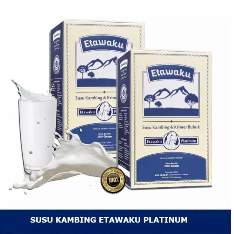 

『MPD』 ETAWAKU PLATINUM ASLI 100% ORIGINAL SUSU KAMBING MURNI SEGAR ETAWA PROVIT PREMIUM