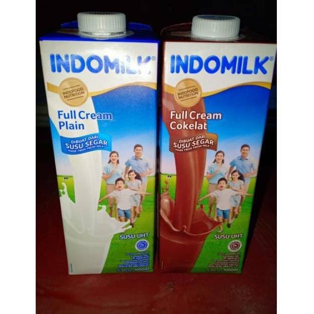 

Terbaru Indomilk UHT Full Cream Susu Cair 1000ml 1000 ml 1liter 1 liter 1L 1 L