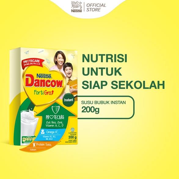 

>XG34448< DANCOW Fortigro Susu Bubuk Susu Anak Instant 200g