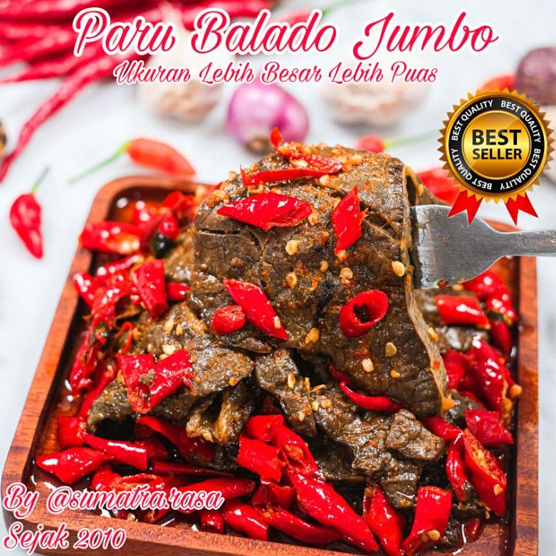 

【Penjualan Terbaik】✅COD Paru Balado / Oseng Paru Pedas Premium