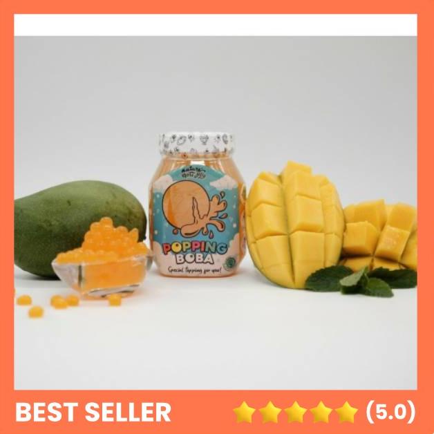 

>D2289) ⭐⭐⭐⭐⭐ POPPING BOBA NATA JELLY 500 GRM TERMURAH / TOPPING MINUMAN KEKINIAN