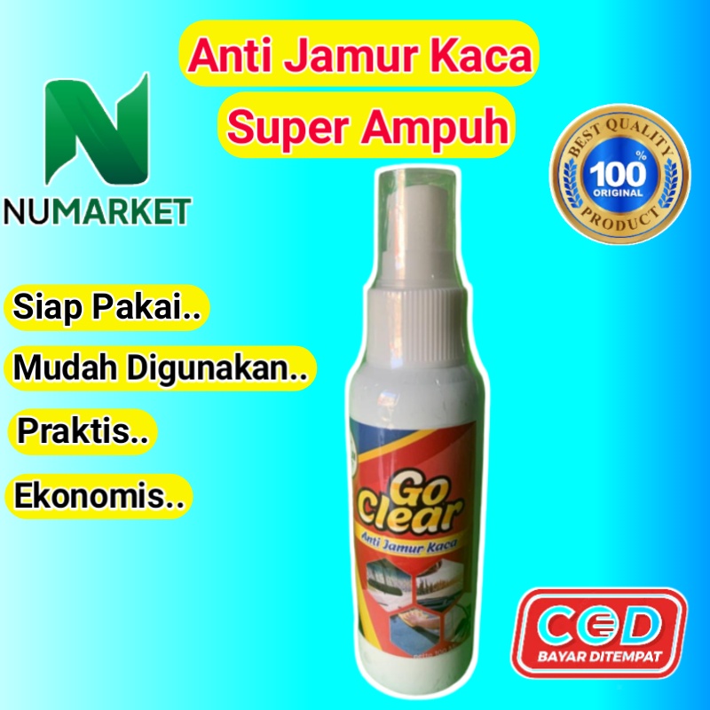 CAIRAN PEMBERSIH/PENGHILANG ANTI JAMUR KACA DAN BODY MOBIL,AQUARIUM PALING AMPUH 100 ML