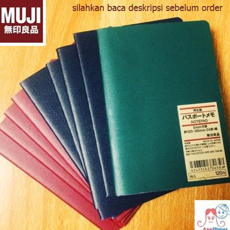 

Muji - Pasport Memo / Notepads / Note Book / Buku Notes