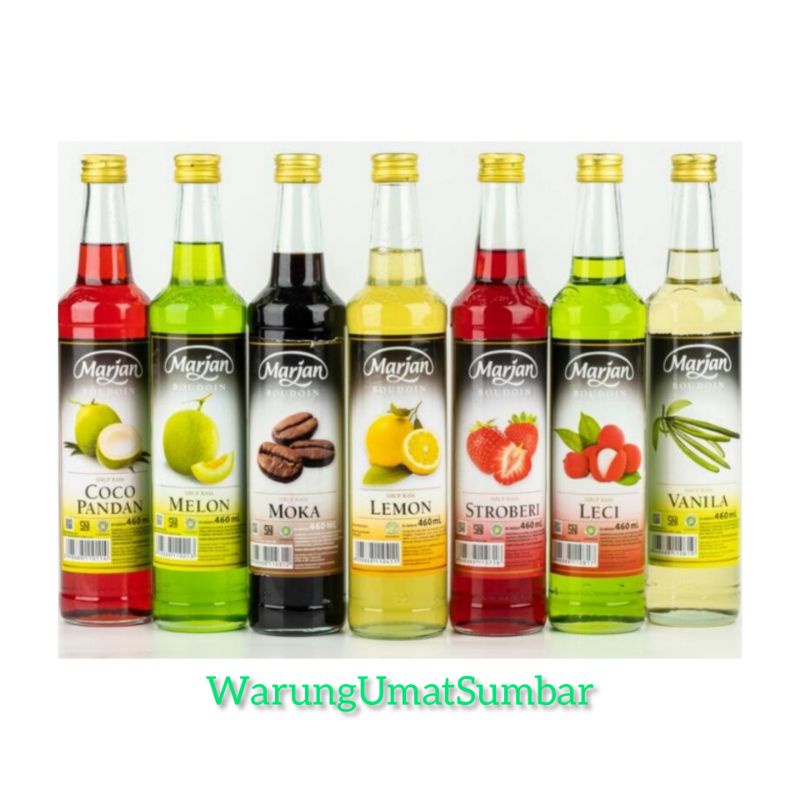

Sirup Marjan,dengan Buah Segar