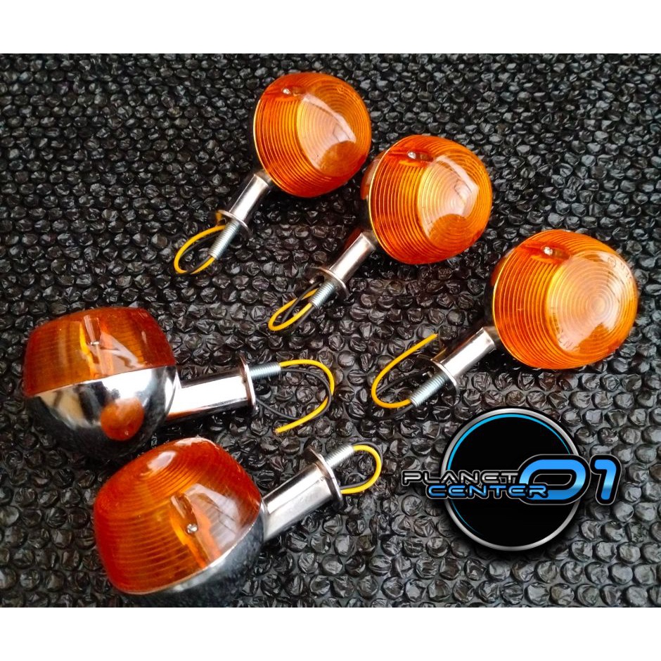 lampu sein sen riting yamaha L2G RS100 YB 100 L2 super GT80 gagang tangkai Besi