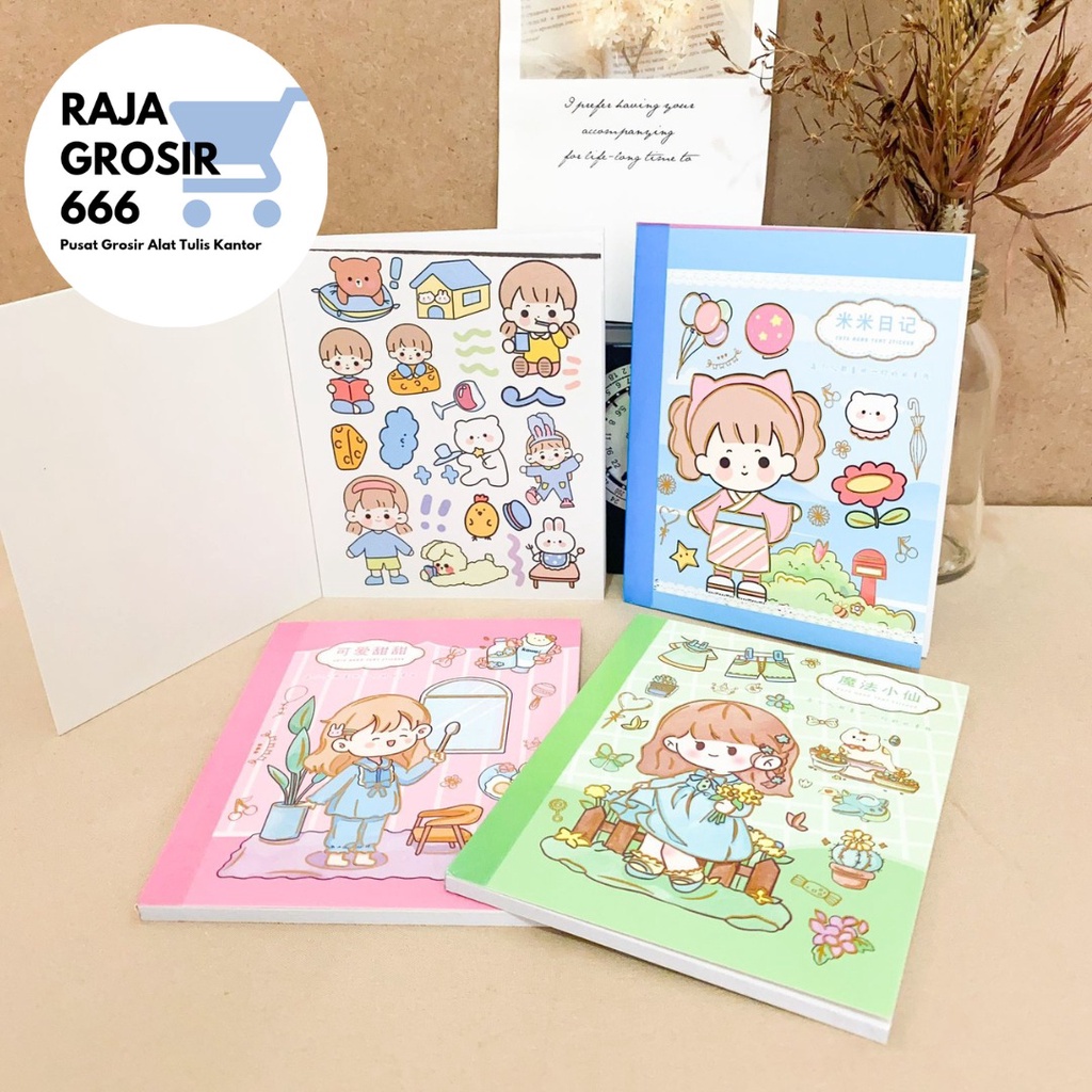 

BUKU STIKER kode KL-38 KREATIFITAS ANAK STICKER UKURAN A6 COD TERMURAH